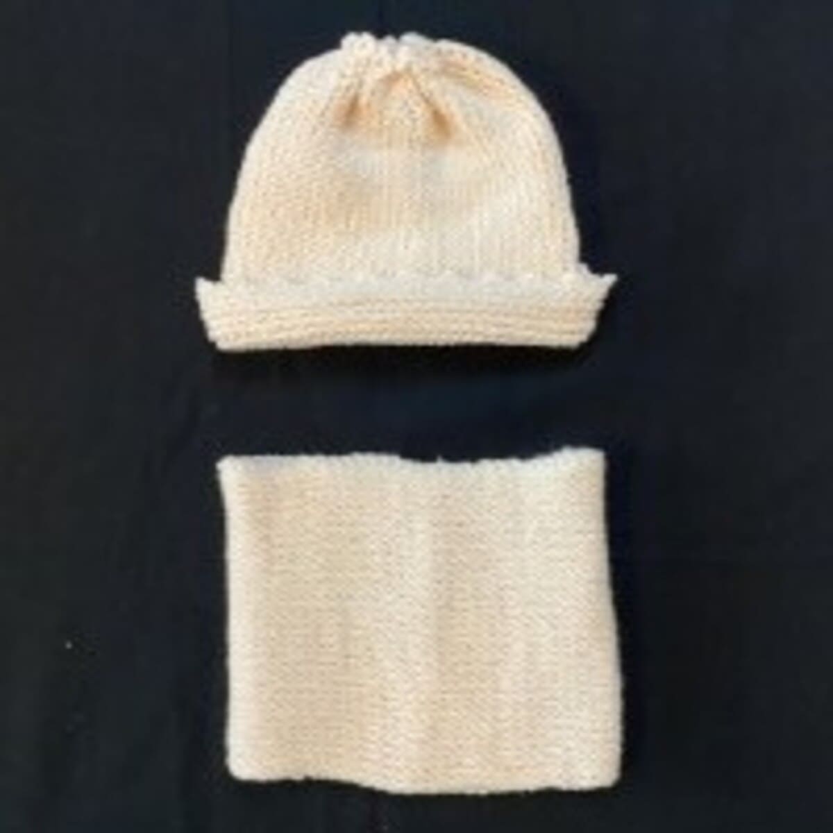 Bonnet et Cache col, 1 à 2 ans