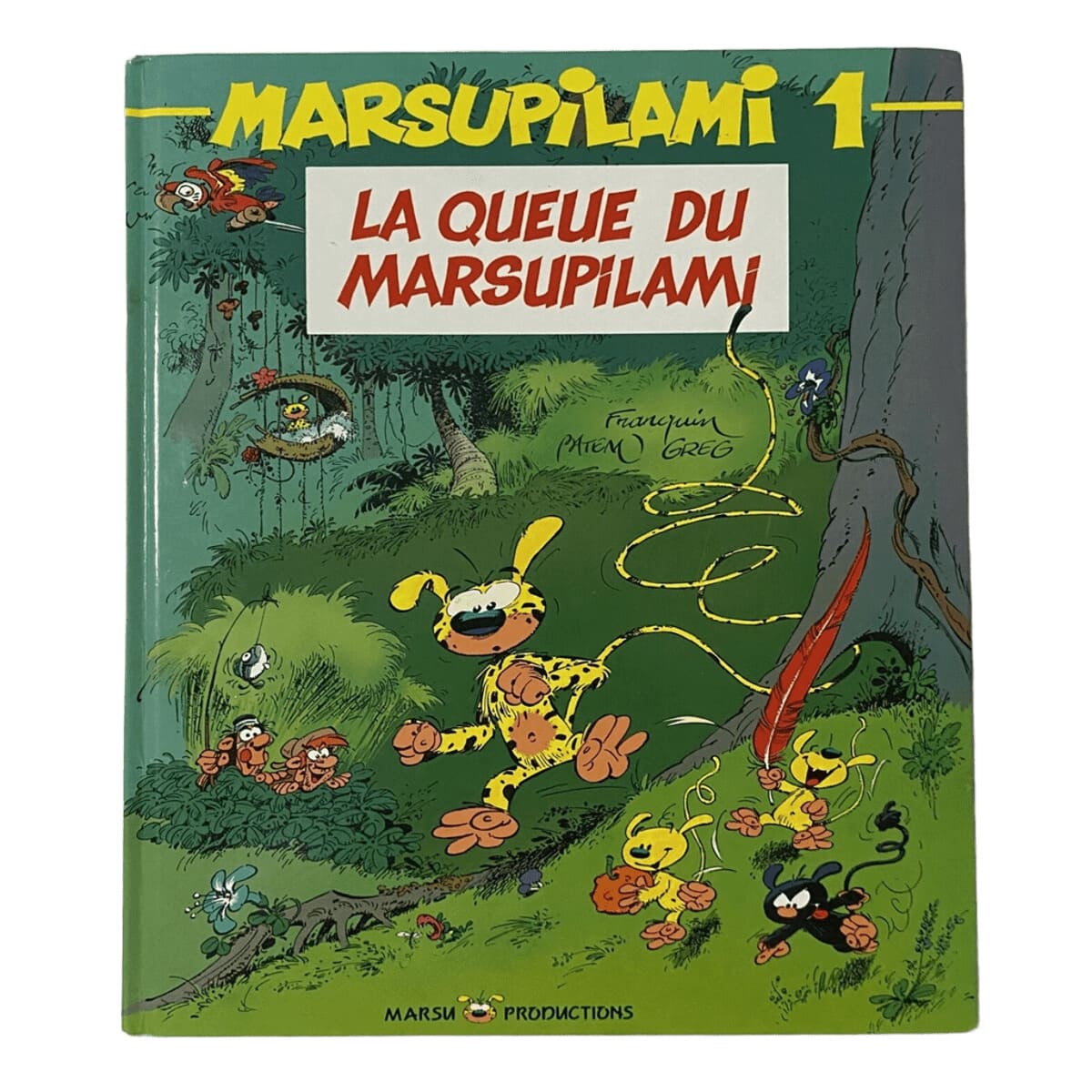 BD, Marsupilami 1, La Queue du Marsupilami