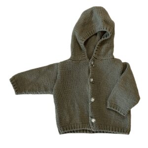 Jaquette avec sa capuche, 1-6 mois